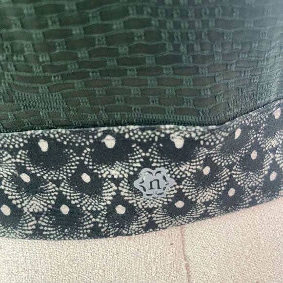 Nanette Lepore Green Aztec Cop Tank Top - Picture 5 of 8